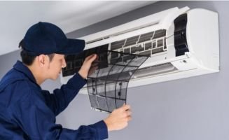 split ac cleaning